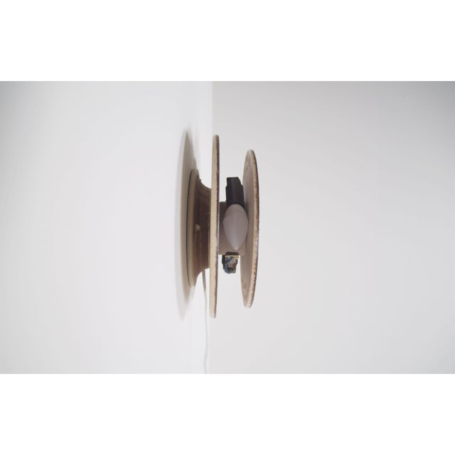 Danish Ceramic Model 1103 Wall Lamp by Axella Stentøj, 1970s For Sale - Image 6 of 9