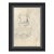 Figure Study Framed Art Print by David Phoenix For Sale