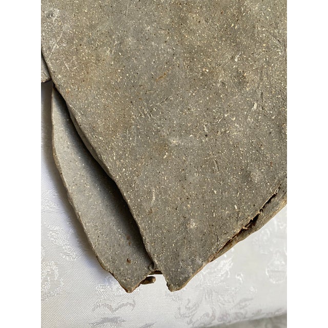 Chocolate Studio Pottery Leaves Shaped Wall Pocket Signed Monica Rickhoff 1993 For Sale - Image 8 of 8