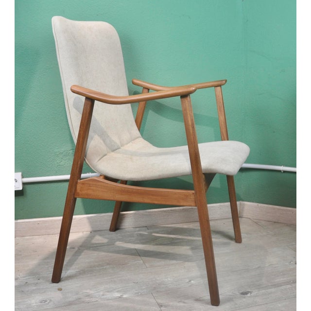 Armchair by Louis van Teeffelen for Webe, 1960s For Sale - Image 17 of 17