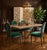 Bridging the gap between organic modernism and Hollywood Regency flair, the "Davenport" dining table by Gabby is a study...