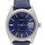 Blue 1960s Rolex 6694 Oysterdate Precision Blue Sunburst Dial 34mm Watch For Sale - Image 8 of 8