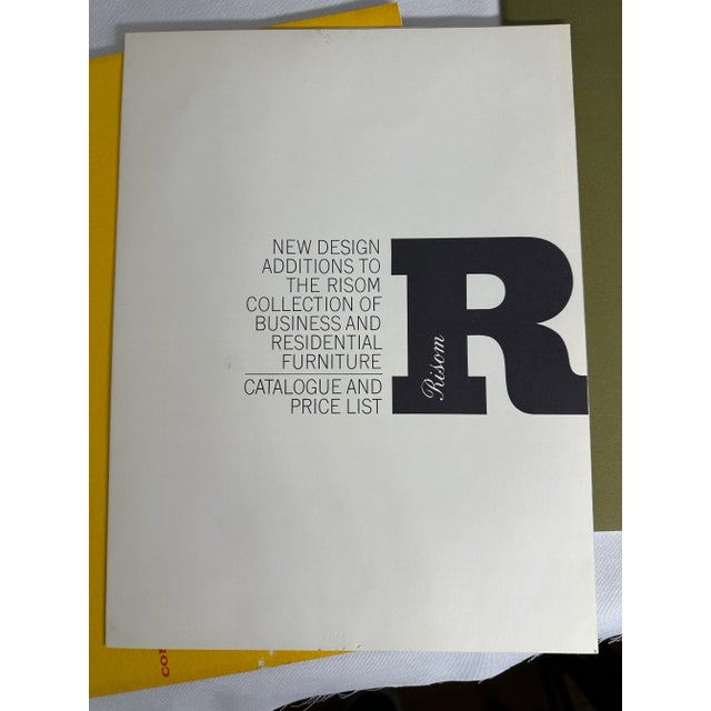Paper Jens Risom "The Answer Is Risom" 1955 Book With 1958 Catalog & 1960 Price List For Sale - Image 7 of 12
