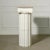 1960's Italian Ionic Column Ceramic Pedestal with Lotus Urn For Sale - Image 4 of 11