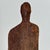 Brown Rare Human Form Vintage Shooting Target on Custom Made Stand For Sale - Image 8 of 8