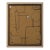 Quiet Structure, 2026 Mix Media on Canvas, Vintage Frame. 2026 For Sale