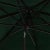 Zimmerman 7.5 Square Umbrella - Dark Green For Sale - Image 4 of 4