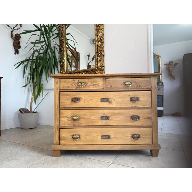 Art Nouveau Chest of 4 Drawers, 1890s For Sale - Image 14 of 14