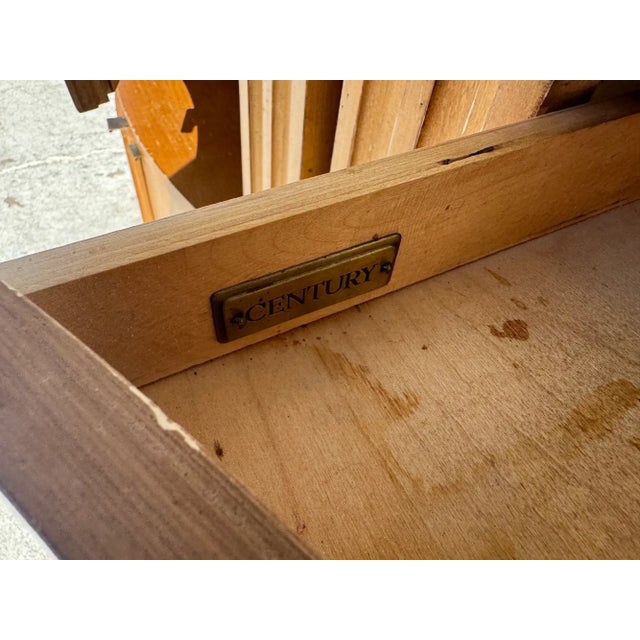 Pair of Century Furniture Mackintosh Style Nightstands W/ an Edinburgh Finish For Sale In Houston - Image 6 of 9