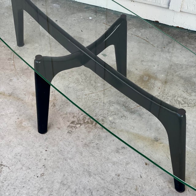 1960s Adrian Pearsall Style Biomorphic Coffee Table For Sale - Image 12 of 12