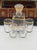 Wood Late 19th Century French Leather Book Liquor Tantalus with box - 7 pcs For Sale - Image 7 of 14