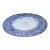 Vintage Italian Azure Blue Fish Oval Majolica Platter Party Platter For Sale