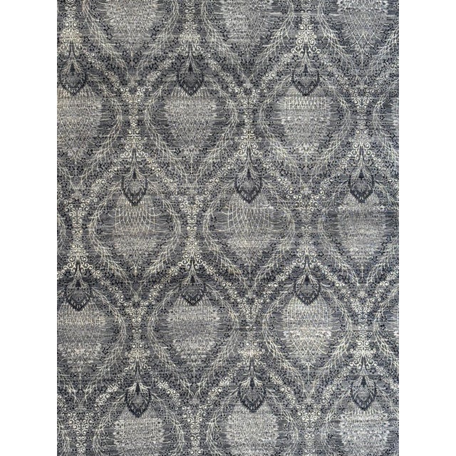 Wool pile genuine hand made Modern style rug -
