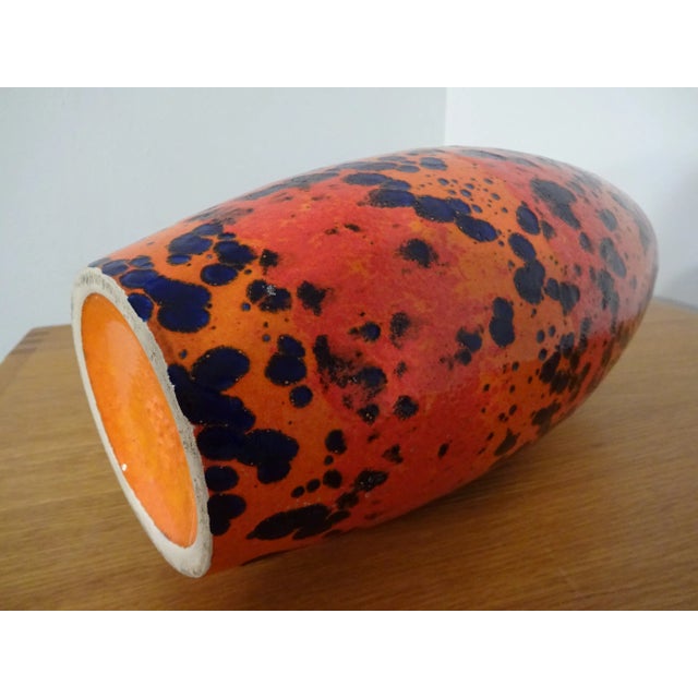 Large Fat Lava Ceramic Vase from Scheurich, 1970s, Set of 2 For Sale - Image 9 of 18
