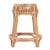 Spritely Home Accent Furniture Antigua 24.75 in. Seat Height Round Rattan Counter Stool with Footrest, Natural Rattan For Sale - Image 4 of 7