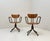 Mid-Century Modern Vintage Industrial Armchairs, 1940s, Set of 2 For Sale - Image 3 of 6