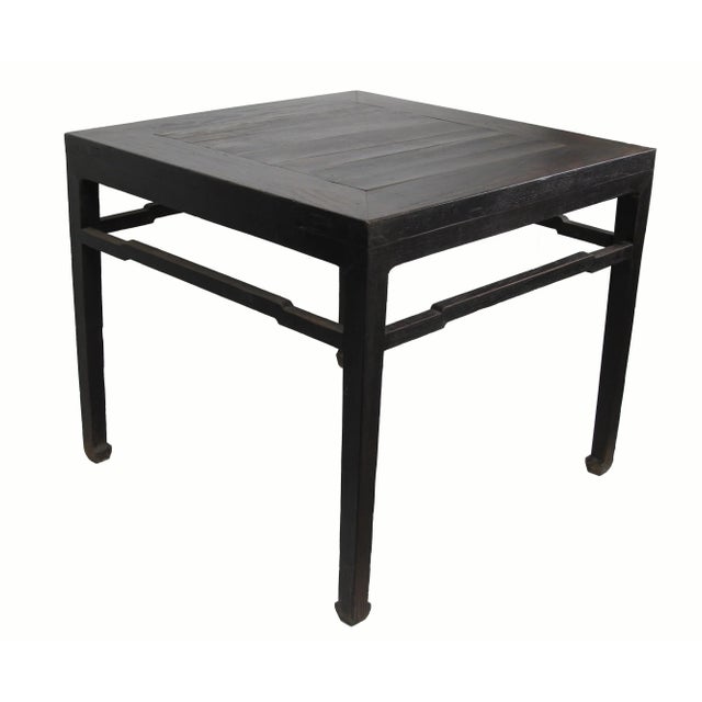 Antique Chinese Square Dining Table For Sale - Image 4 of 8