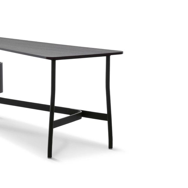 Contemporary Sled Desk Table by Rodolfo Dordoni for Cassina For Sale - Image 3 of 15