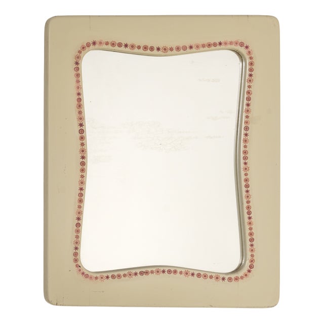Model S 122 Wall Mirror by Hans-Agne and Lisa Jakobsson, 1950s For Sale