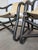 Beige Vintage Espri Safari Lounge Chair in Black Bamboo and Beige Fabric, 1970s For Sale - Image 8 of 18