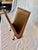 Mid 20th Century Leather and Cast Iron Magazine Rack For Sale - Image 4 of 13