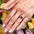Natural Tanzanite Diamond Ring 6.5 14k WG 2.05 TCW Certified For Sale - Image 4 of 12