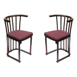 Pair of Antique Thonet Side Chairs For Sale