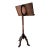 Music or Book Stand 19th C Primitive Mahogany on Whimsical Anthropomorphic Base For Sale