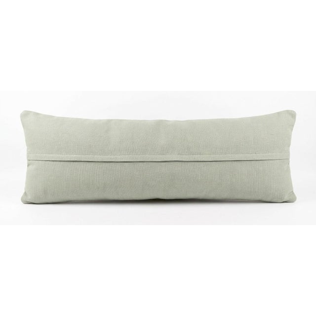 Turkish Kilim Bedding Pillow Cover 14'' X 36'' For Sale - Image 4 of 4
