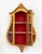 Late 20th Century Italian Neoclassical Style Giltwood Wall-Hanging Vitrine Cabinet For Sale - Image 5 of 9