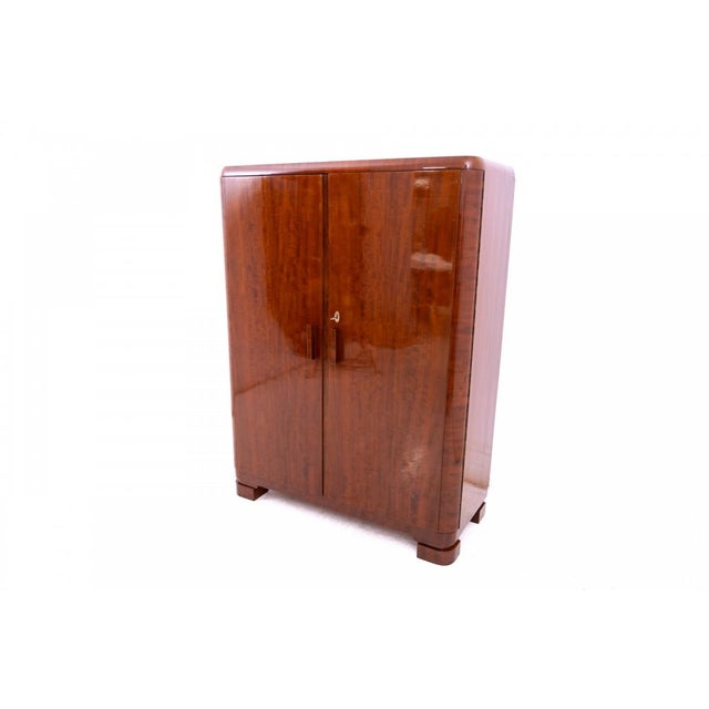 Art Deco Wardrobe, Poland, 1930 For Sale - Image 4 of 12
