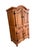 A charming 1980s rustic pine armoire that showcases timeless craftsmanship and natural warmth. Constructed from solid...