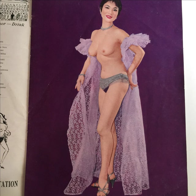 Paper 1950s Japanese Girlie Show Booklets - Three For Sale - Image 7 of 9