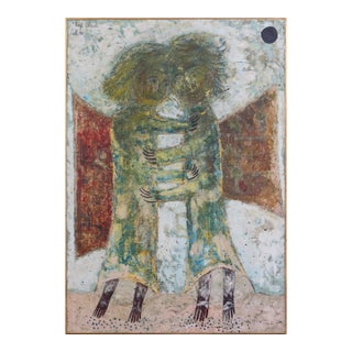 'Angels Embracing' by Losi Cinello, 1965, Angeli Albracciati, Academy of Fine Arts, Bologna, Chicago For Sale