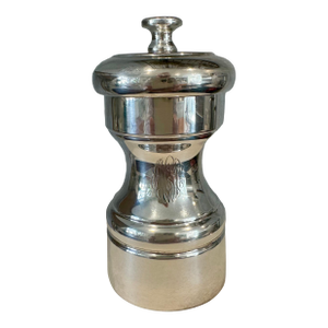Late 20th Century Sterling Silver Pepper Mill - Elevate Every Meal!