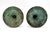 Metal Pair of Vintage Verdigris Patinated Brass Candlesticks With Foliate Motifs – Rustic European / Old World For Sale - Image 7 of 9