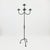 Metal Hand Forged Wrought Iron Floor Candelabra 50″ (127cm) Antique Copper Patina 5-Arm Tiered Candle Holder Gothic Church Wedding Decor For Sale - Image 7 of 7