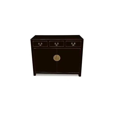 A classy and elegant cabinet with great storage. The fine lacquer finish adds a chic look and great look for any space....