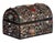 Textile Vintage Handcrafted Moroccan Bejeweled Keepsake Box For Sale - Image 7 of 13