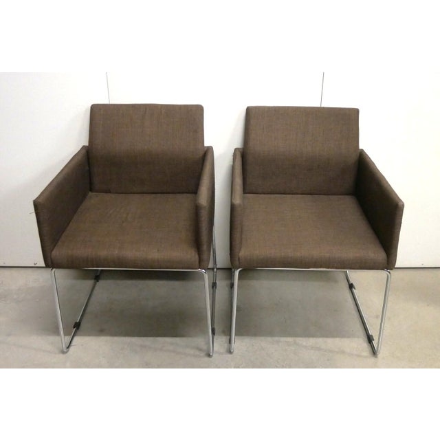 Vintage Italian Modern Armchairs in Metal, 1980s, Set of 2 For Sale - Image 15 of 15