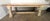 Rustic Painted Dining Table W/ Herringbone Pattern Top For Sale - Image 12 of 16