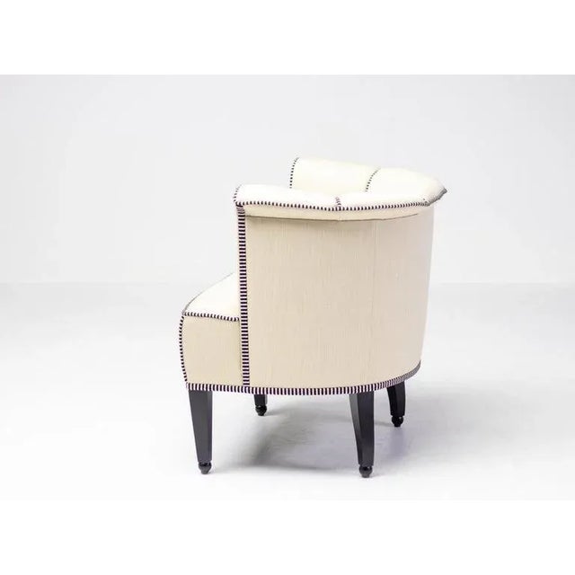 Allegasse Armchairs by Josef Hoffmann for Wittmann, Set of 3 For Sale - Image 3 of 9