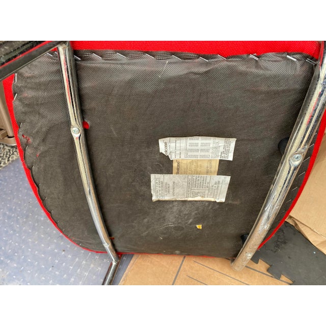 Vintage Steelcase Lounge Side Chairs - Set of 5 For Sale - Image 9 of 10