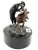 1980s Paul Fairlry Horses Bronze Sculpture Unique For Sale - Image 4 of 5
