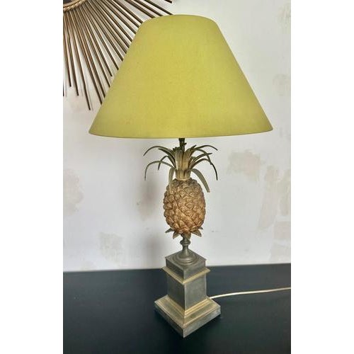 Vintage Pineapple Table Lamp For Sale - Image 9 of 9