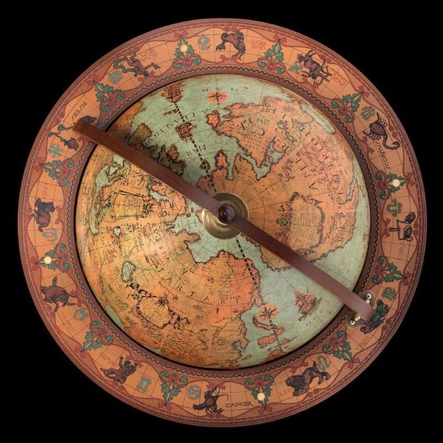 Early 21st Century Daedalus Lagoon Globe by Zoffoli Mappamondi For Sale - Image 5 of 8
