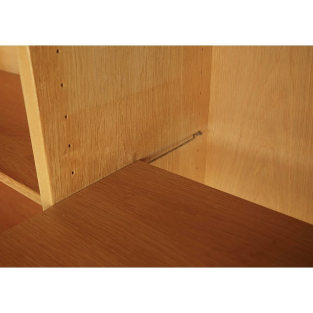 Brown Oak Bookcase by Børge Mogensen for Karl Andersson & Sons, 1970s For Sale - Image 8 of 17