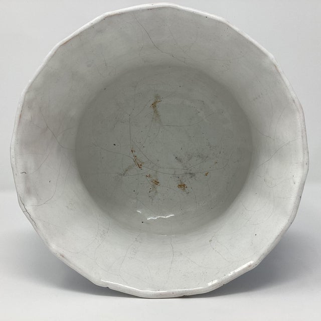 Antique Delft Faience Cache Pot For Sale In Phoenix - Image 6 of 6