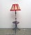 Italian Ceramic Floor Lamp with Table / Shelf, 1950s For Sale - Image 12 of 12