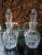 1940s 1940s French Antique Crystal & Silver Plate Cruet Serving Set Pair For Sale - Image 5 of 16